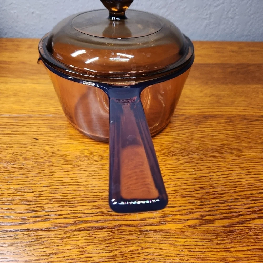 Corning Visions Amber 1 Liter Saucepan